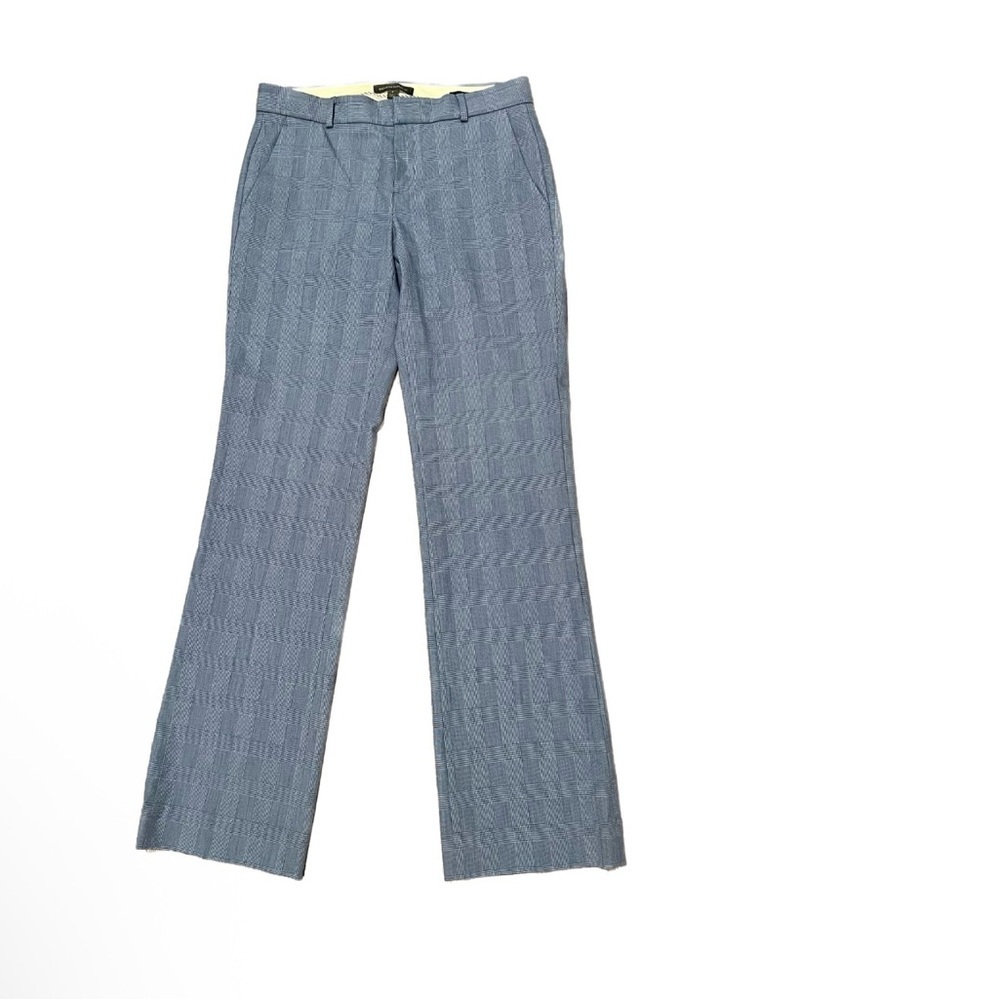 banana republic logan high waisted flair sky light blue turquoise pants trousers